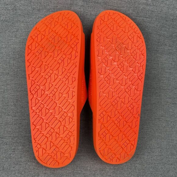 Freedom Moses Anthropologie Sandals Womens 11* Orange Slip On Comfort Beach Boho - Picture 13 of 16